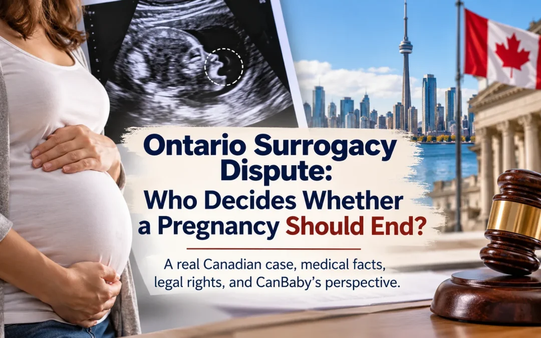 Ontario Surrogacy Dispute: Who Decides Whether a Pregnancy Should End?